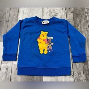 Vintage Disney Baby Winnie the Pooh Crewneck Sweatshirt Youth Toddler 90’s Y2K